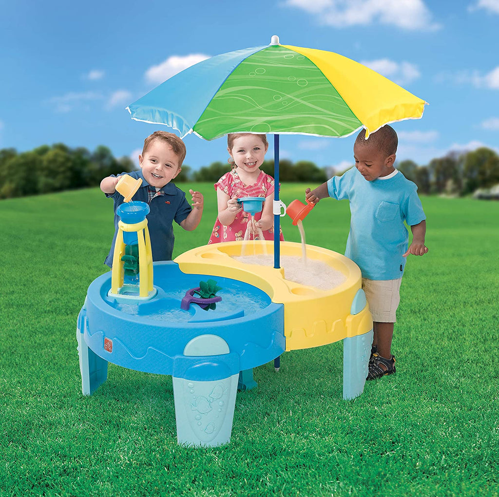 Shady Oasis Sand & Water Play Table | STEP2