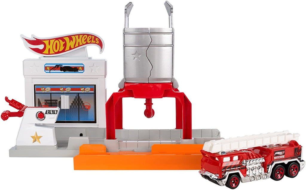 City: Blaze Blast Playset | Hot Wheels®