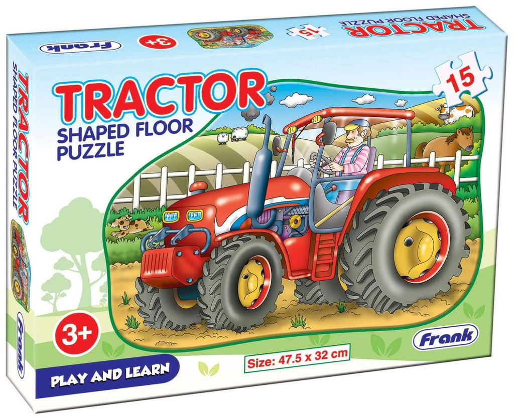 Tractor - 15 PCS Floor Puzzle | Frank