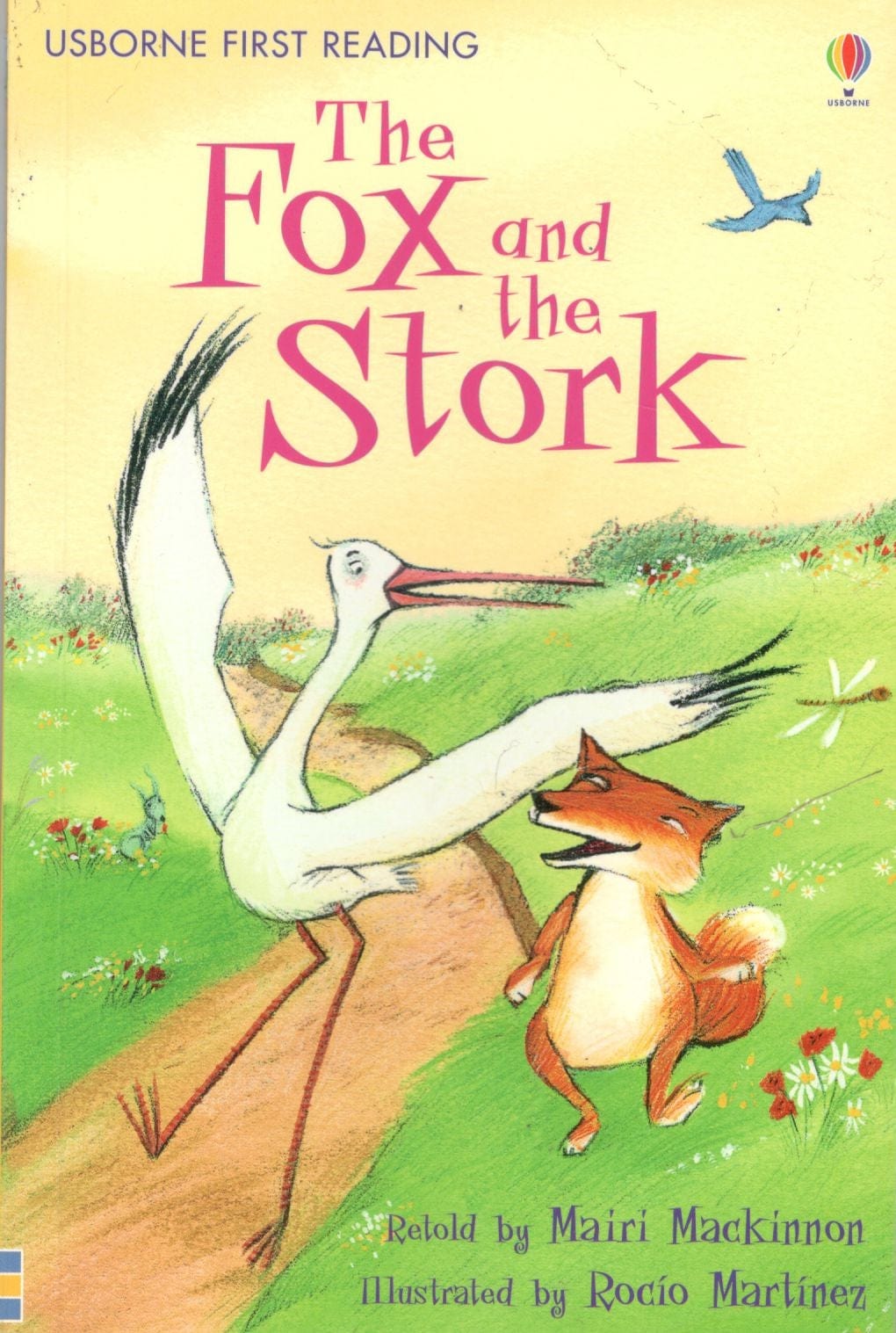The Fox And The Stork: First Reading Level 1 - Paperback | Usborne Books by Usborne Books UK Book