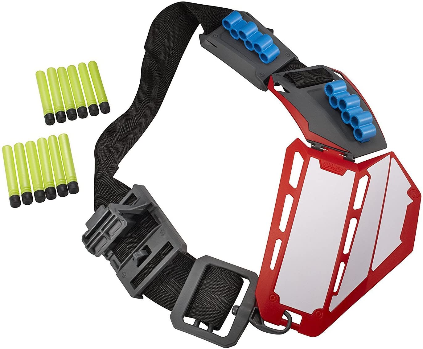 Boomco Toy 2 in 1 Bandolier - Smart Stick Storage and Shield |  Mattel Toys