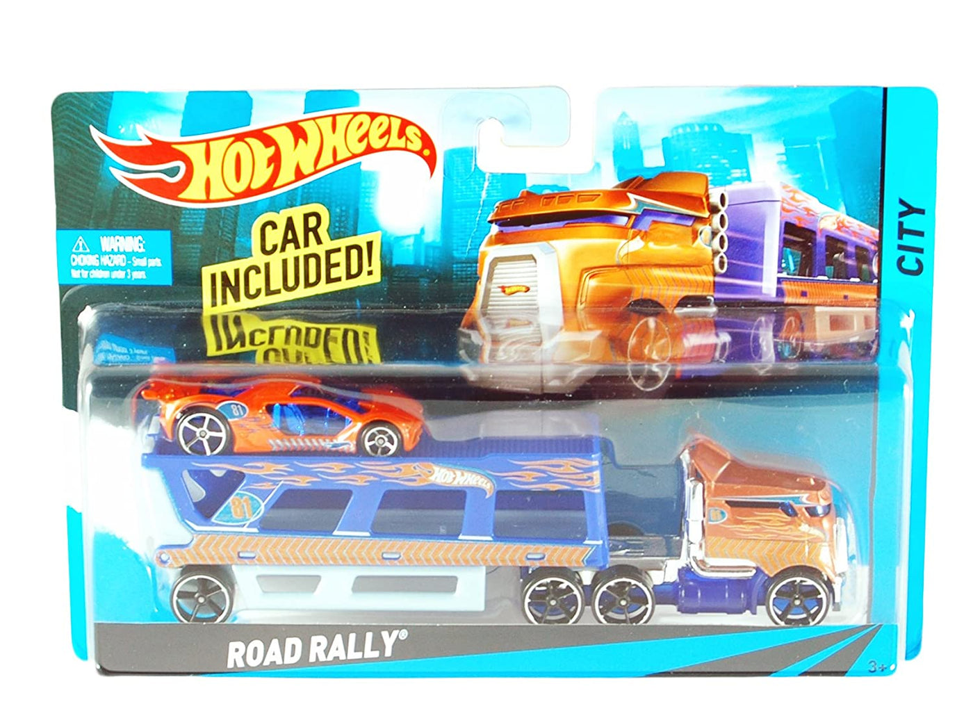 City Road Rally Toy Car Set | Hot Wheels®
