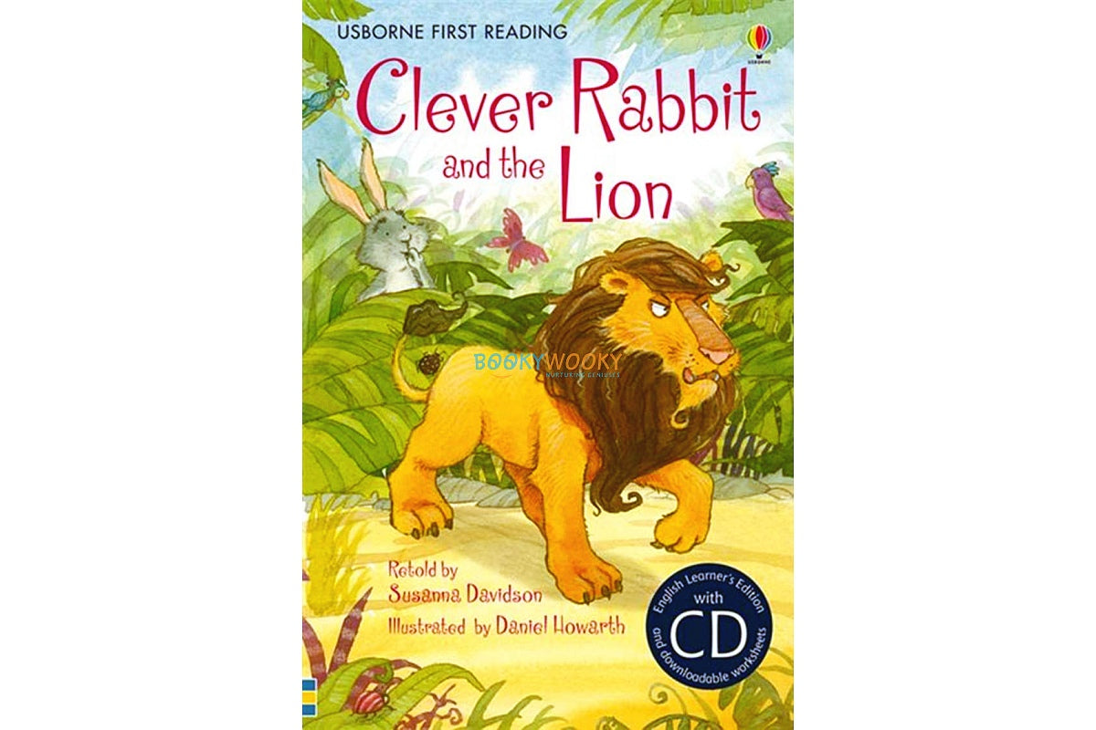 Clever Rabbit And The Lion: First Reading Level 2 – Paperback | Usborne Books