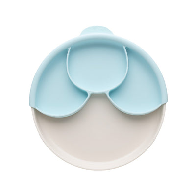 Healthy Meal Plate Set - Vanilla Blue | Miniware