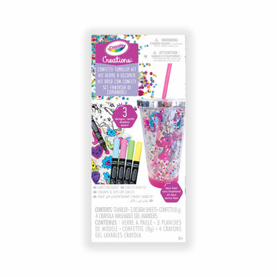 Creations Confetti Tumbler Kit | Crayola