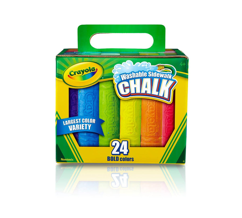 Washable Sidewalk Chalk - 24 Count | Crayola