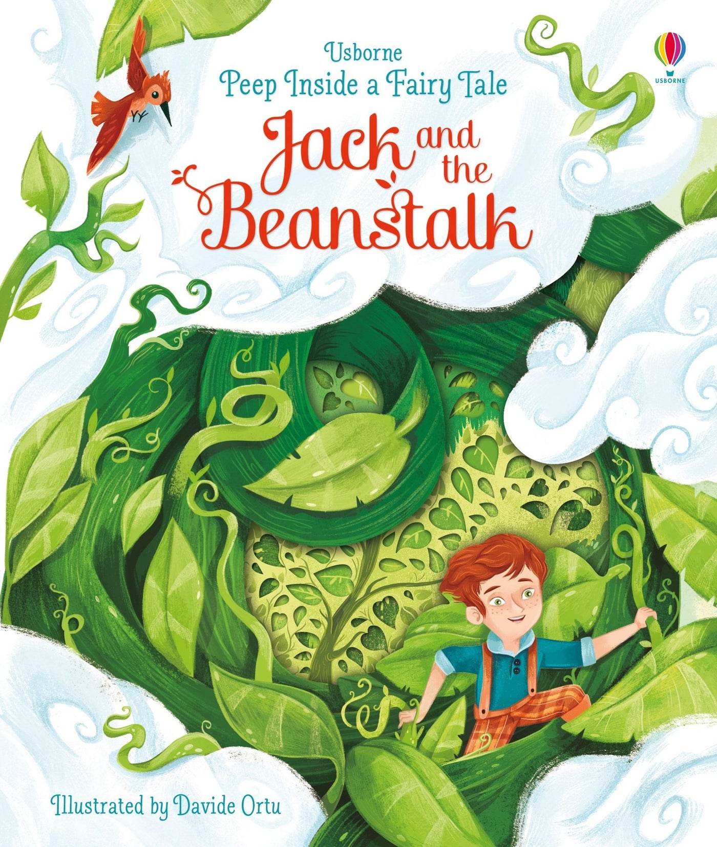 Peep Inside a Fairy Tale Jack and the Beanstalk - Board Book | Usborne