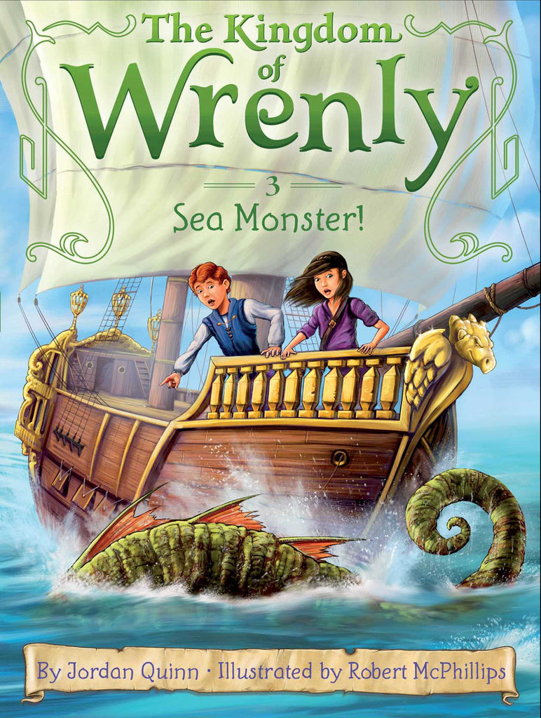Sea Monster!: #3 of The Kingdom of Wrenly - Paperback | Jordan Quinn