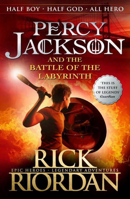 Percy Jackson and the Battle of the Labyrinth (Book #4 in the series) - Paperback | Rick Riordan