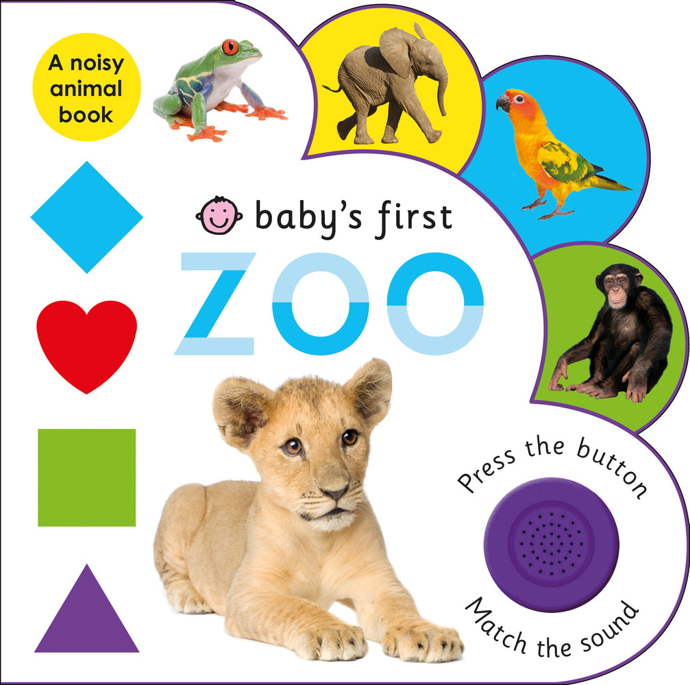 Baby's First Sound Book: Zoo - Board Book | Priddy Books