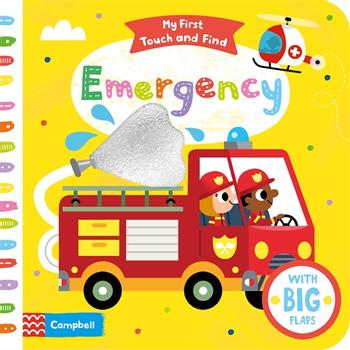 Emergency: My First Touch and Find - Board Book | Campbell Books
