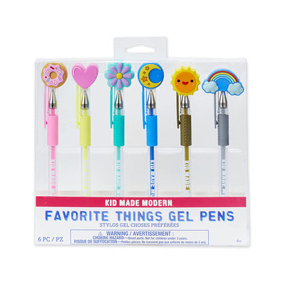Favorite Things Gel Pens (Set of 6) | Kid Made Modern