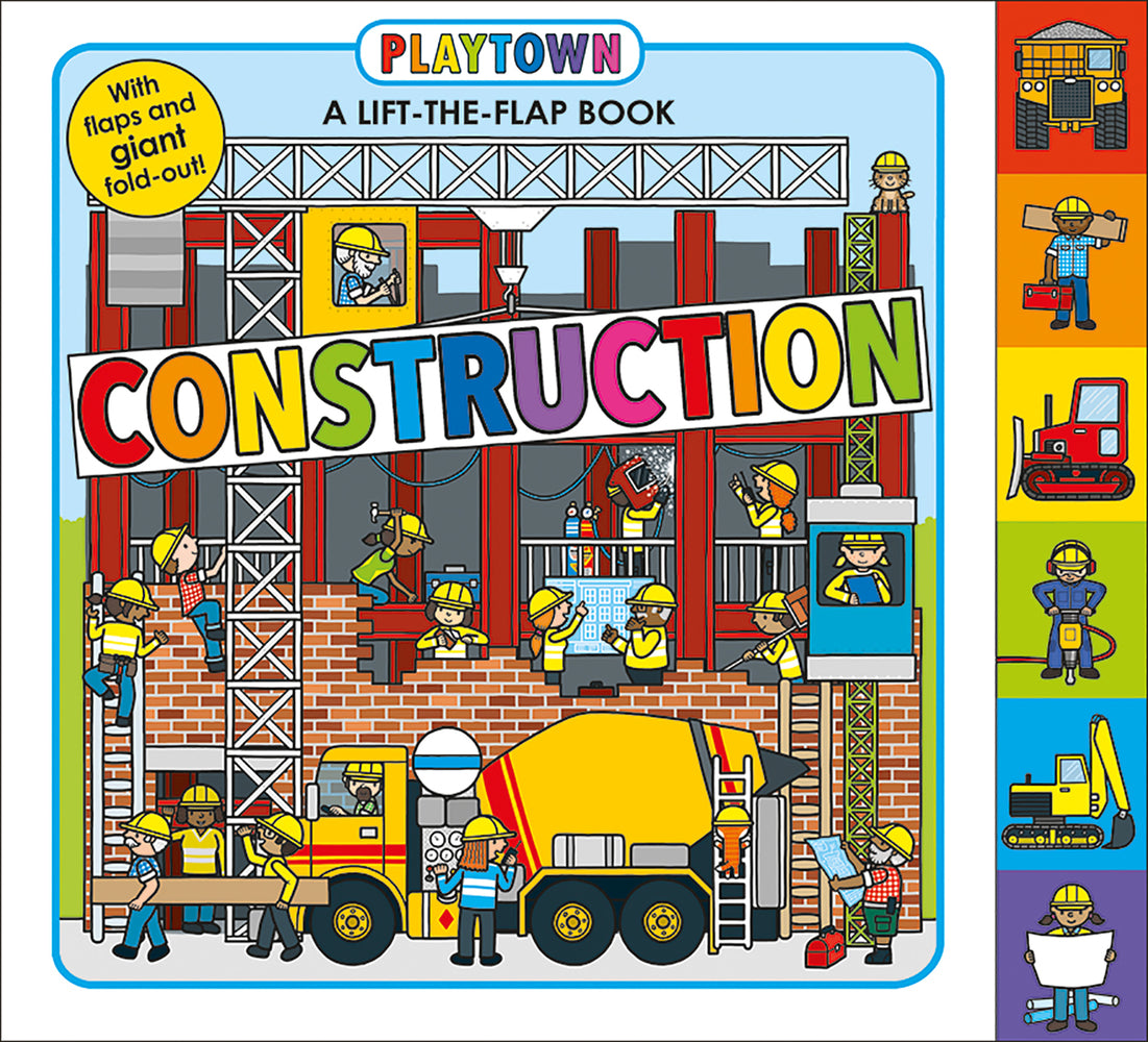 Playtown: Construction - Board Book | Priddy Book