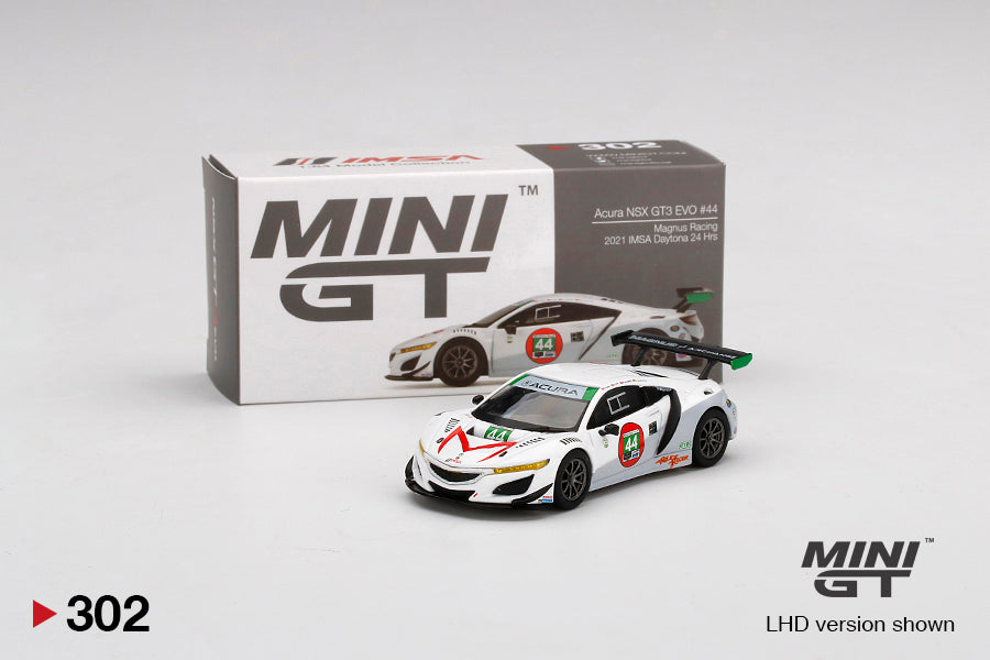 Acura NSX GT3 EVO #44 2021 IMSA Daytona 24 Hrs - 1:64 | Mini GT