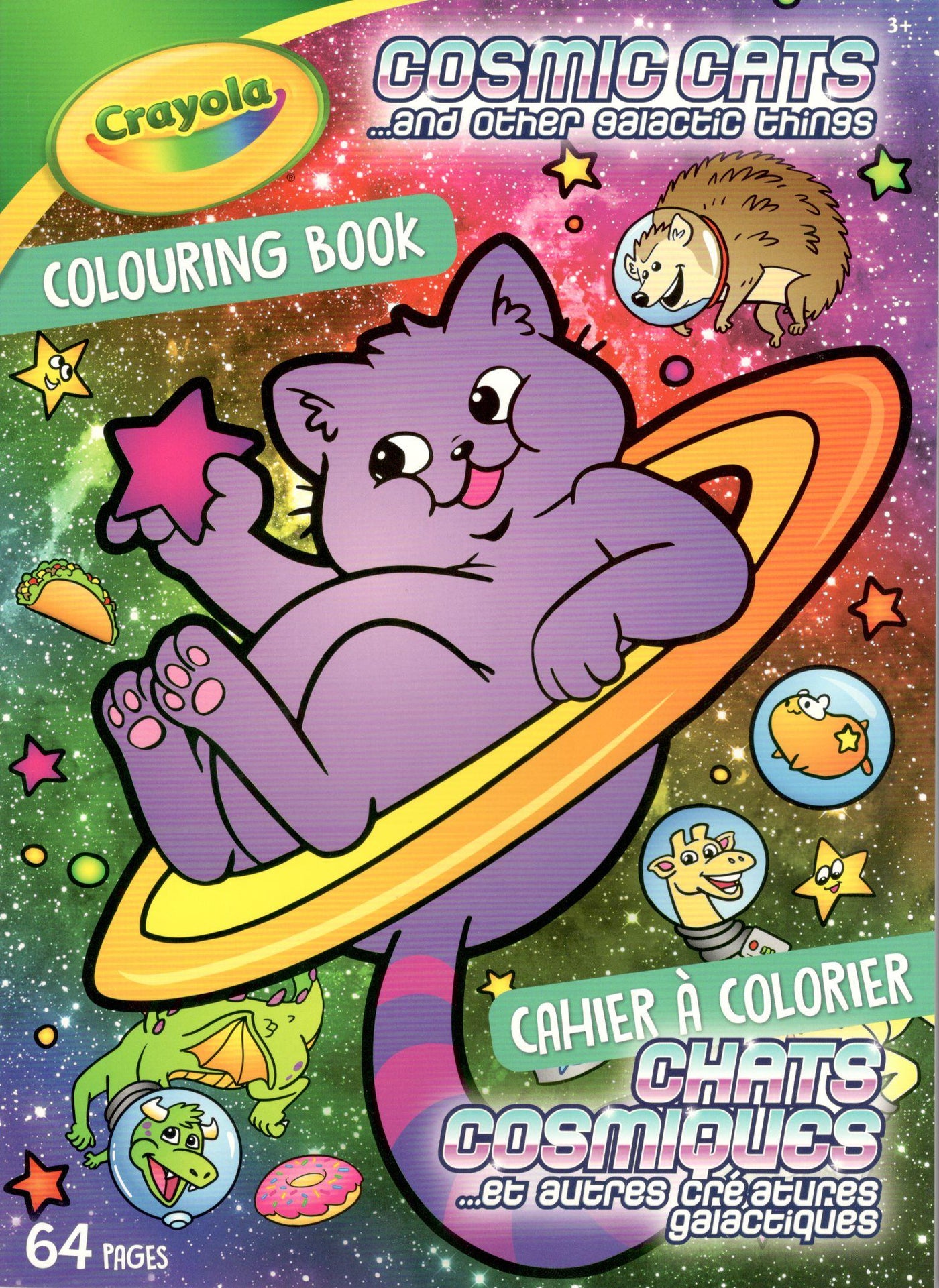 Cosmin Cats Colouring Book - Paperback | Crayola