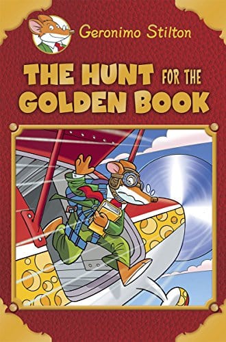 The Hunt for the Golden Book - Hardcover | Geronimo Stilton by Scholastic Book