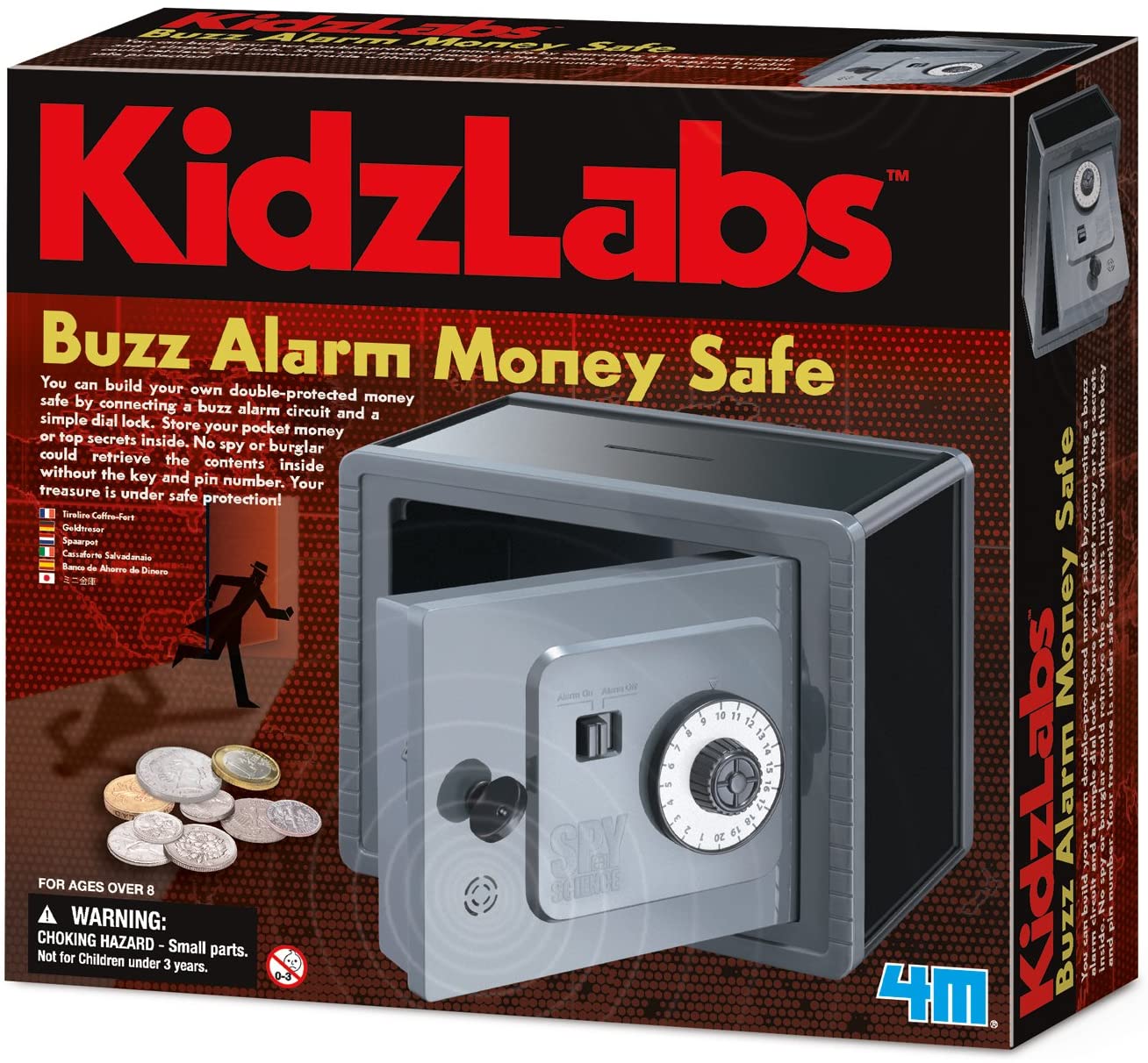 Buzz Alarm Money Safe | 4M