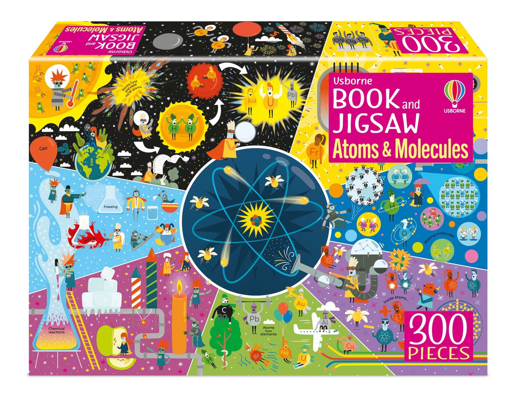 Atoms and Molecules: Book and Jigsaw - Paperback | Usborne