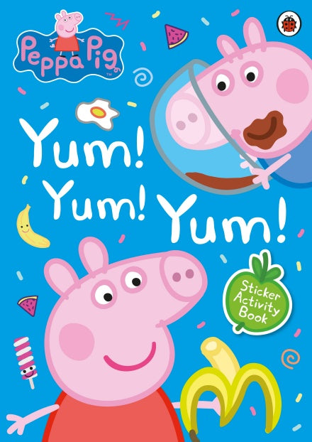 Peppa Pig: Yum! Yum! Yum! Sticker Activity Book - Paperback | Ladybird Books