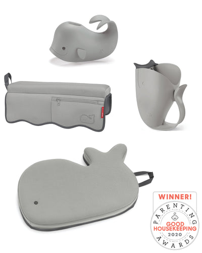 Moby Bathtime Essentials Kit - Grey | Skip Hop