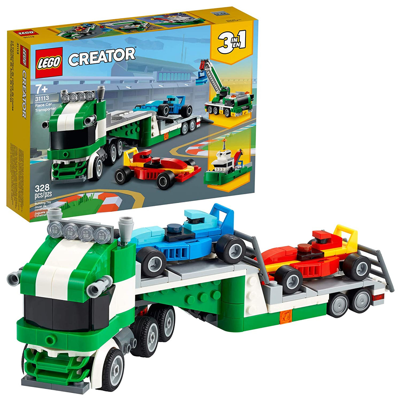 LEGO® Creator 3in1 #31113: Race Car Transporter