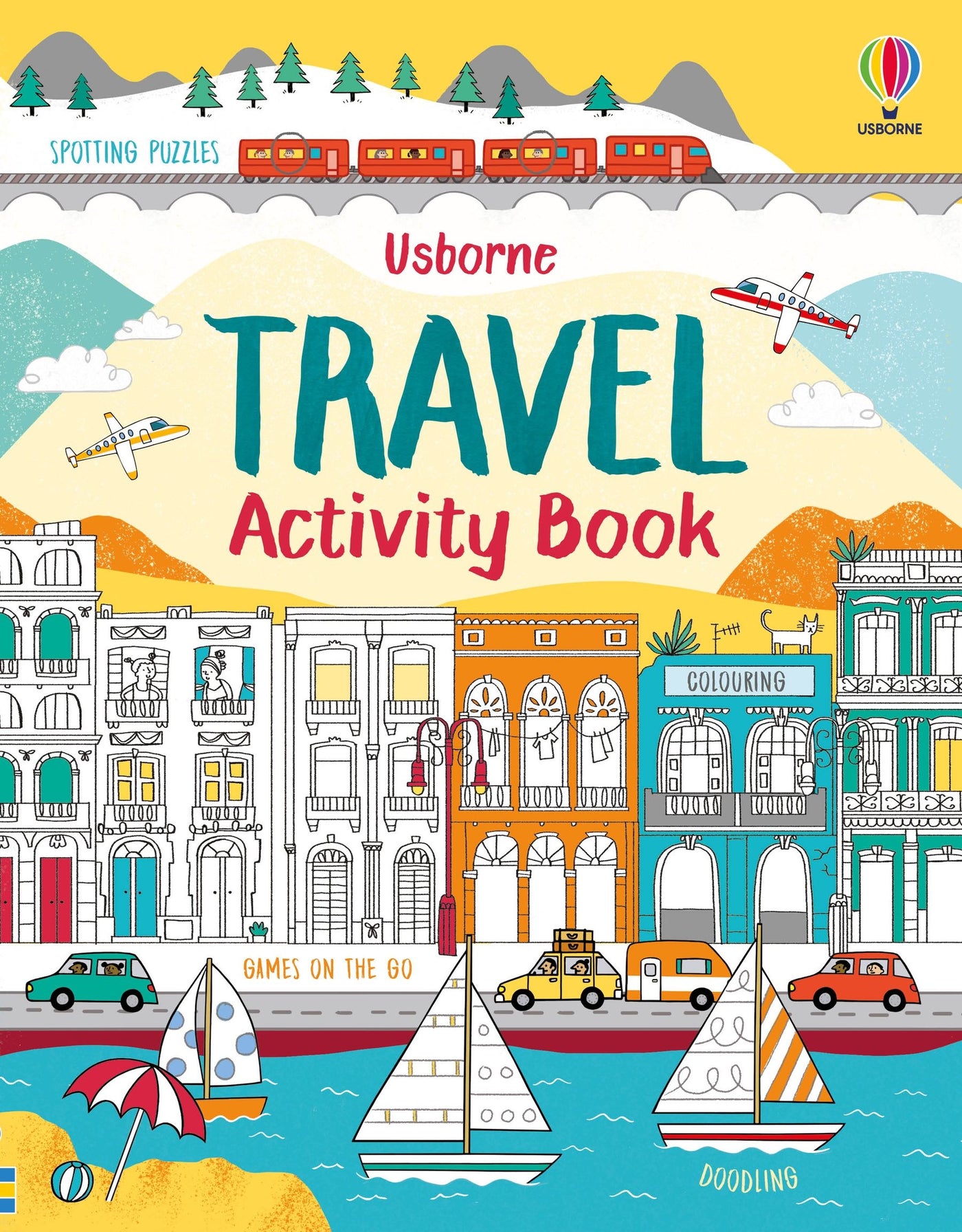 Travel Activity Book - Paperback | Usborne