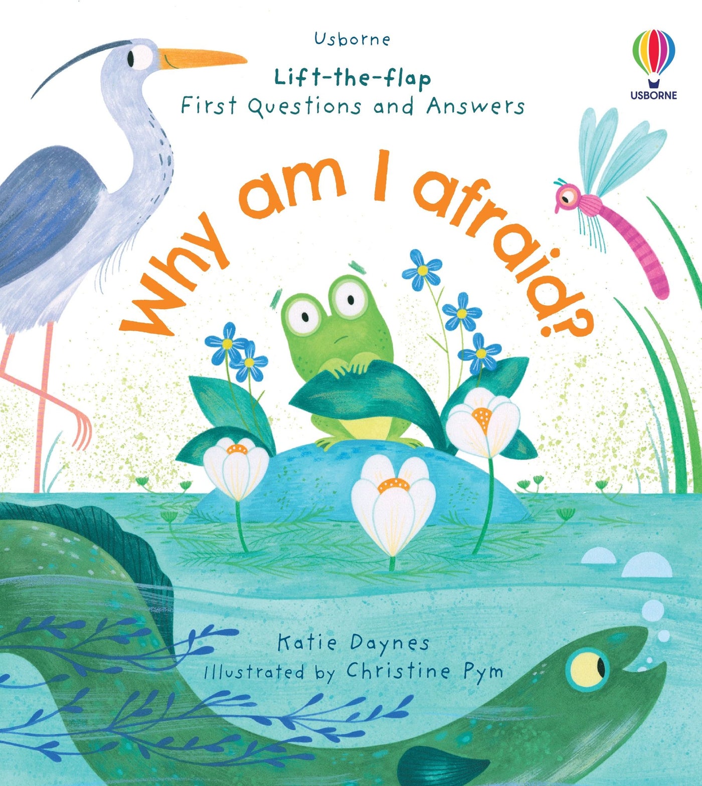 First Questions and Answers Lift The Flap: Why am I afraid? - Board Book | Usborne