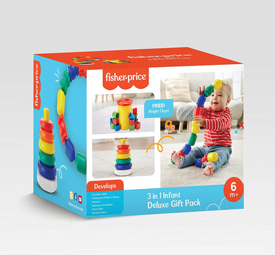 3-in-1 Infant Deluxe Gift Pack | Fisher Price