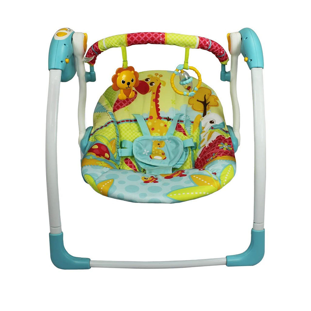 Deluxe Portable Swing - Aqua | Mastela