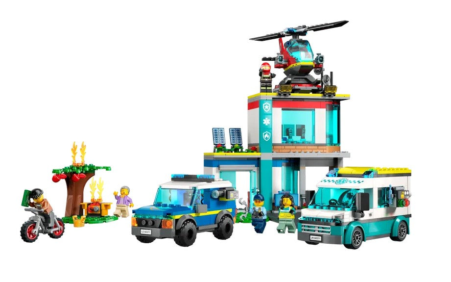 LEGO City #60371: Emergency Vehicles HQ