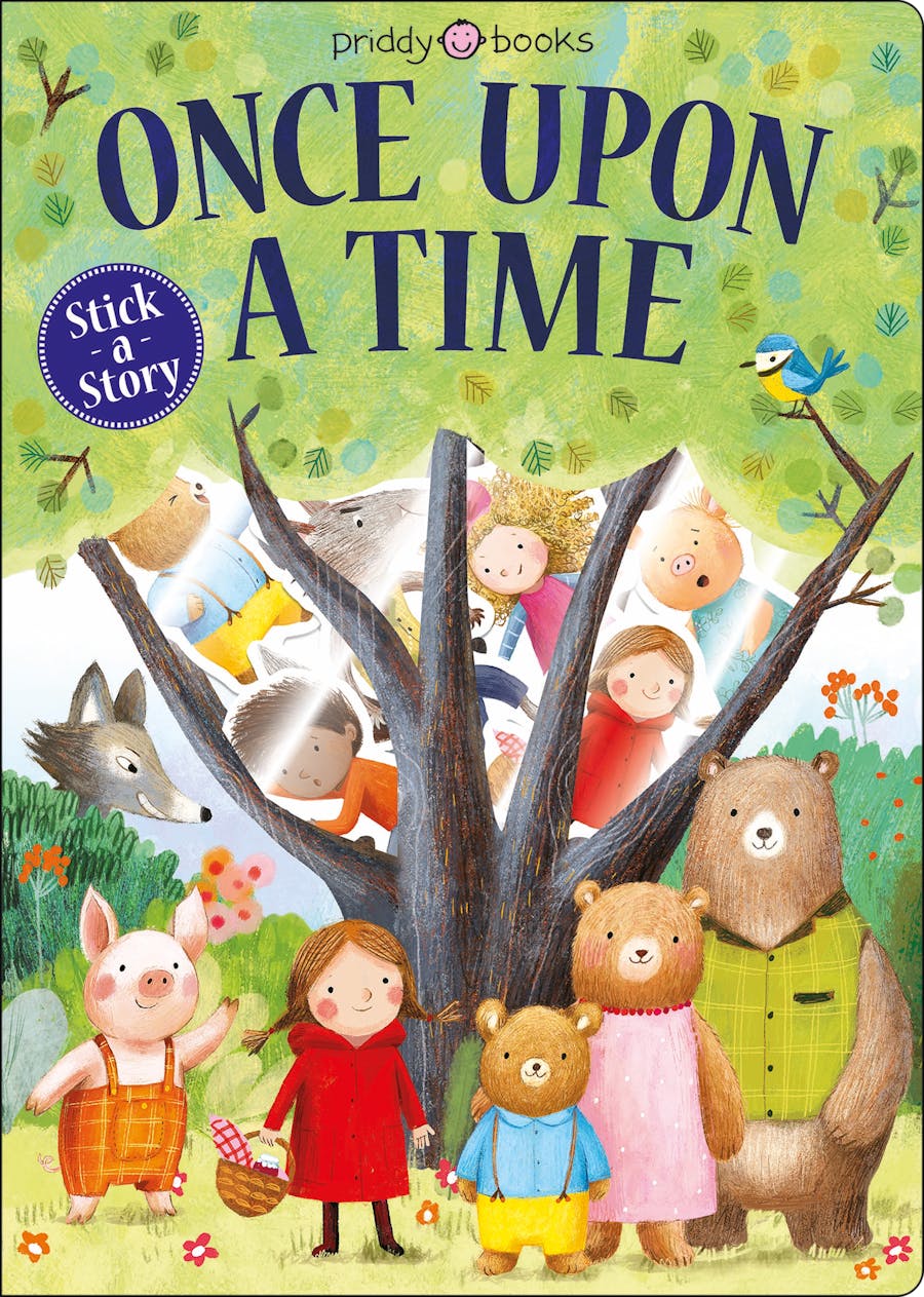 Stick A Story: Once Upon a Time - Board Book | Priddy Books