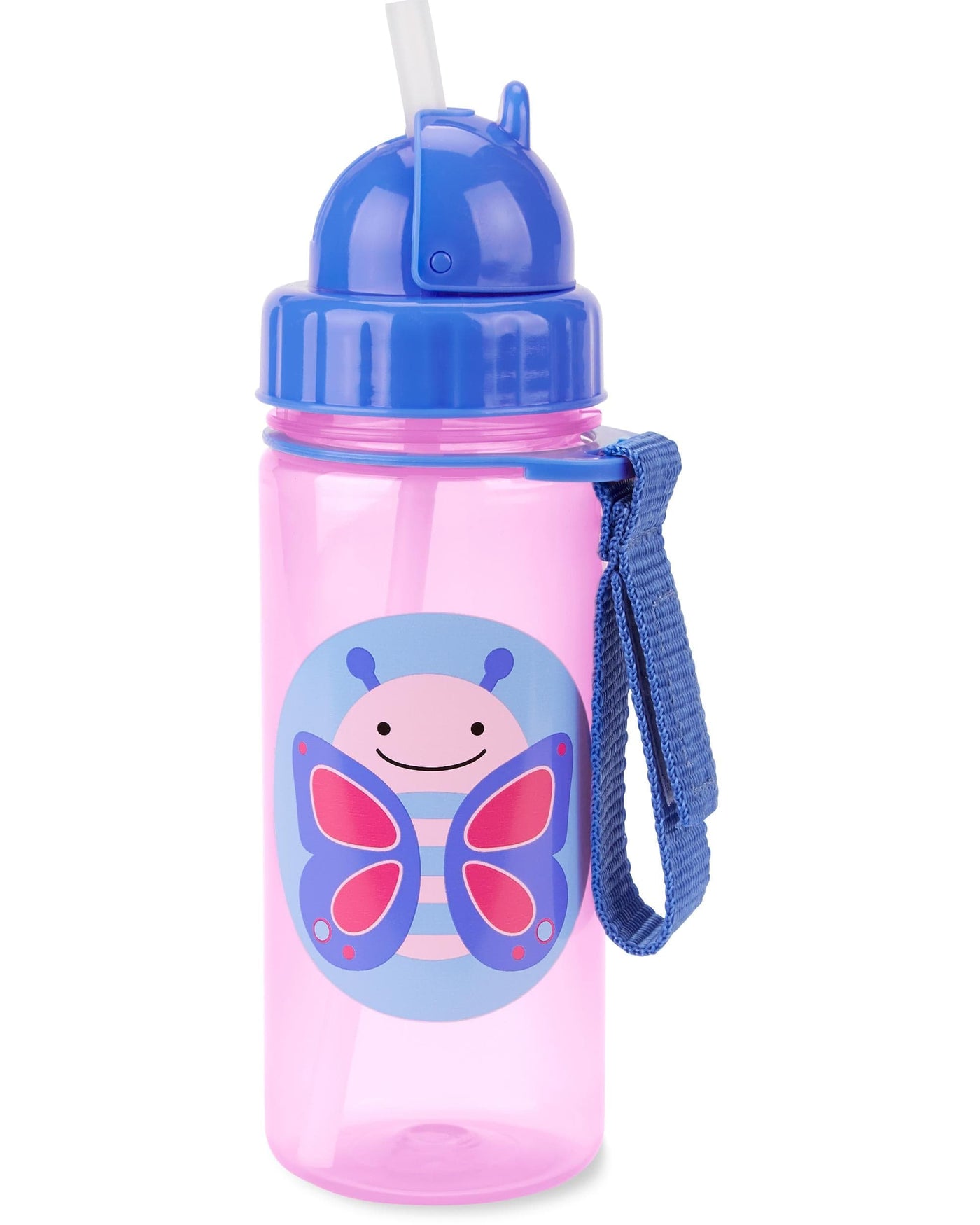 Zoo Straw Bottle: 390ml - Butterfly | Skip Hop by Skip Hop, USA Baby Care