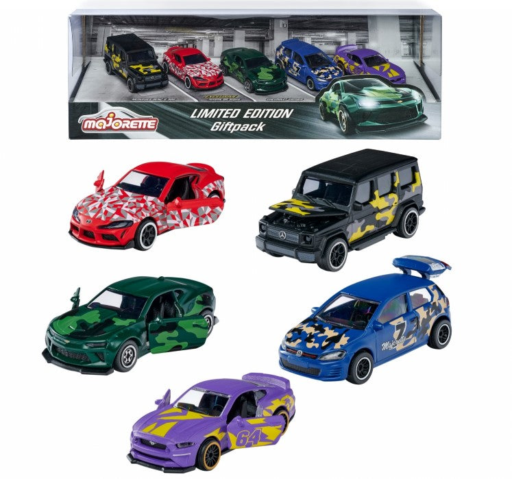 Limited Edition: Cars Giftpack 5 PCS | Majorette