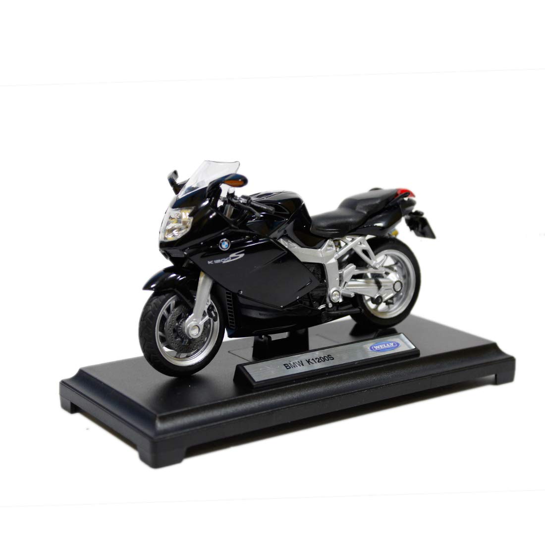 BMW K1200S Black Scale 1:18 | Welly