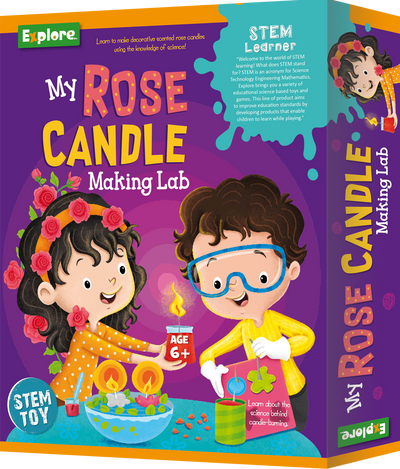 My Rose Candle Making Lab - STEM | Explore