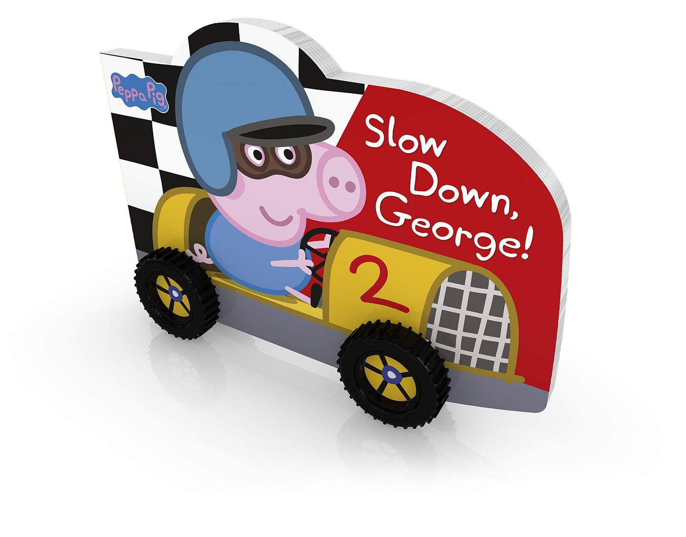 Peppa Pig: Slow Down, George! - Board Book | Ladybird Books