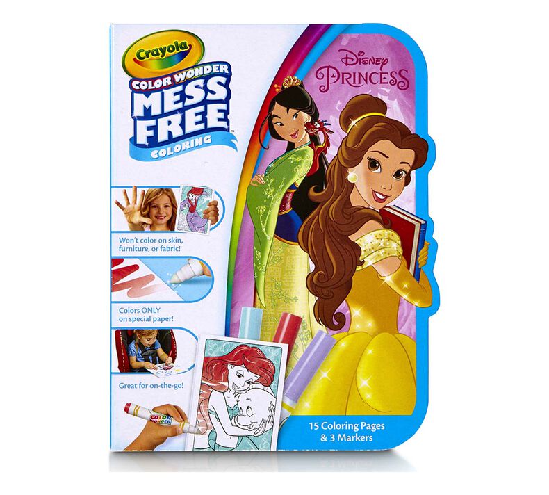 Disney Princess: Color Wonder Mess Free - On the Go | Crayola