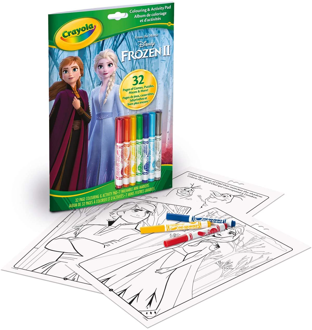 Disney Frozen 2: Colouring & Activity Pad | Crayola