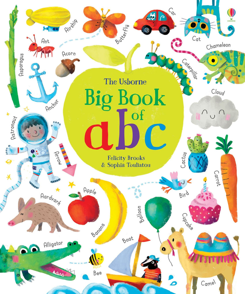 Big Book of ABC - Board Book | Usborne Book