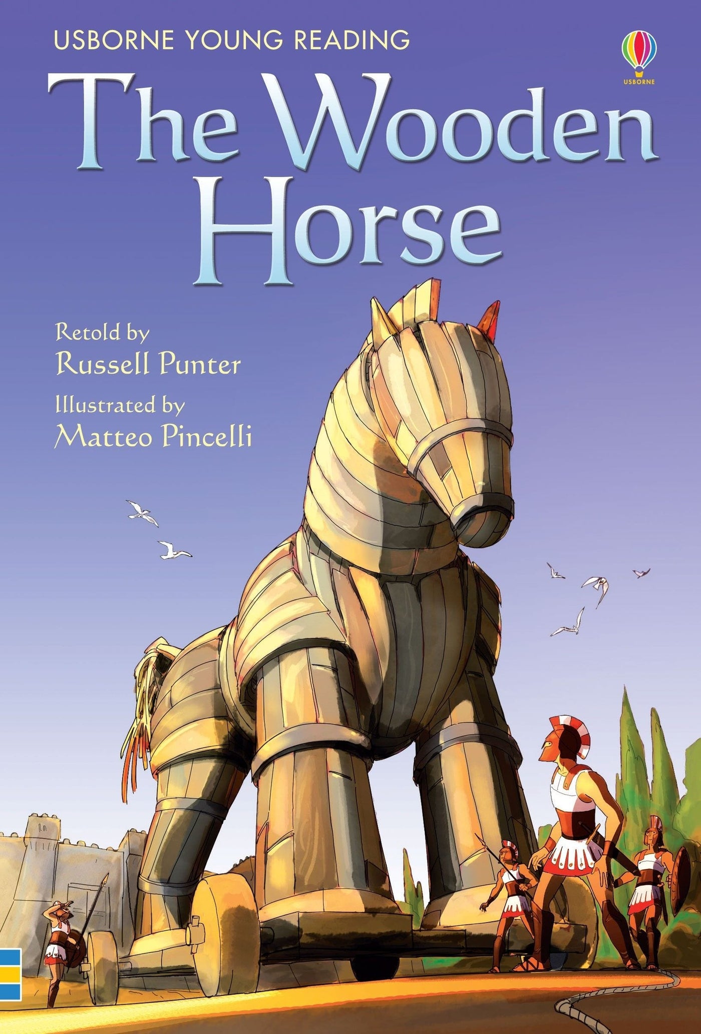 The Wooden Horse: Young Reading Series 1 - Paperback | Usborne Books by Usborne Books UK Book