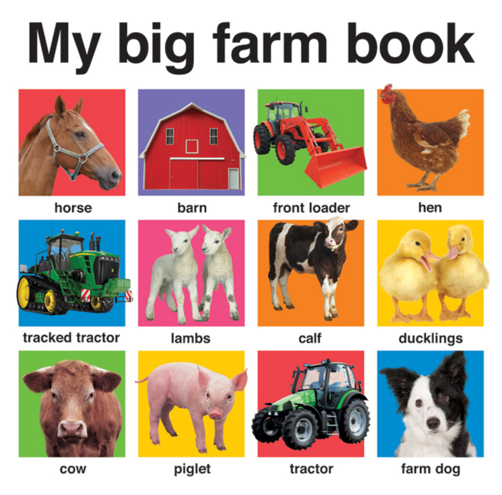 My Big Farm Book - Board Book | Priddy Books