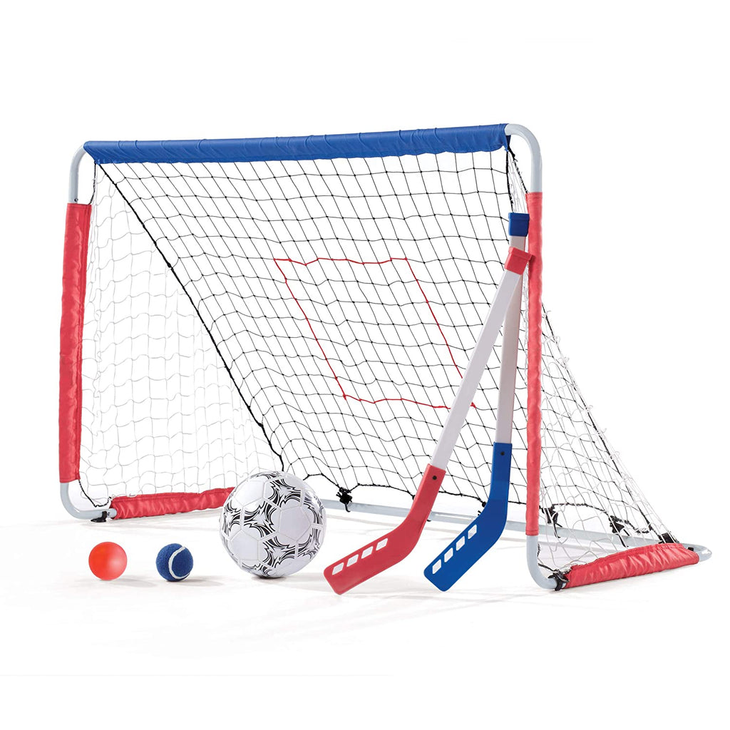 Kick Back Soccer Goal and Pitch Back | Step2