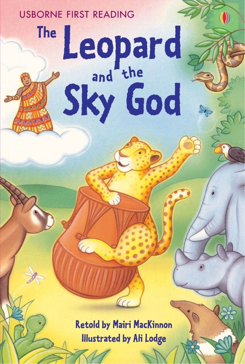 The Leopard and the Sky God: First Reading Level 3 - Paperback | Usborne Books by Usborne Books UK Book