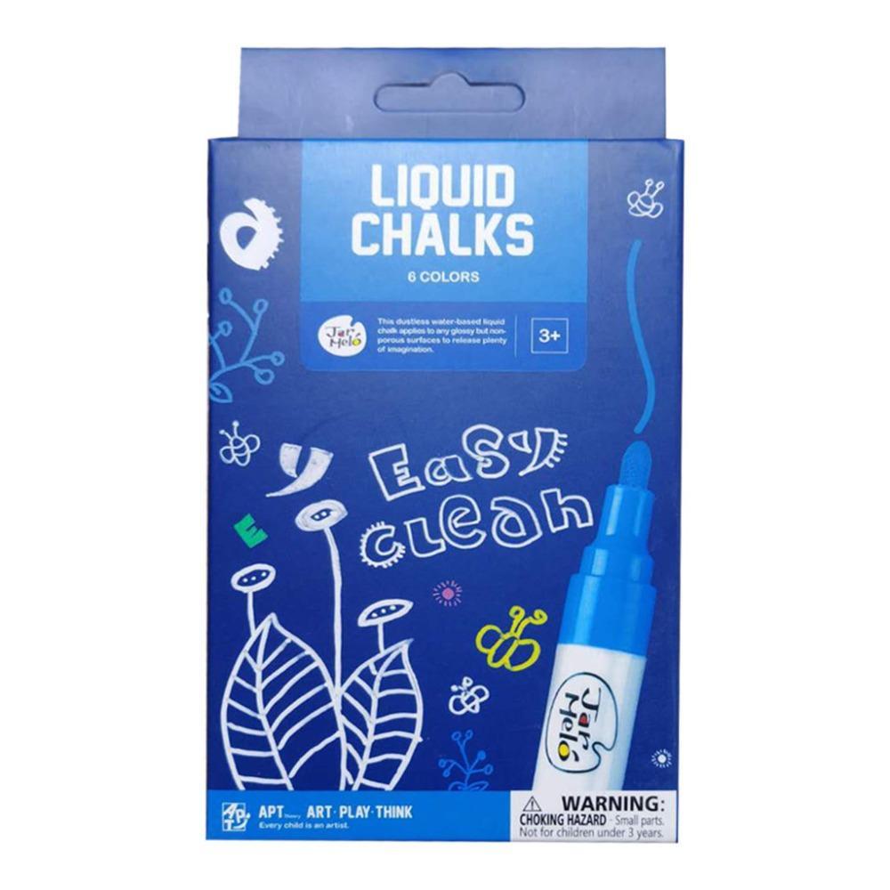 Liquid Chalk Markers -6 Colors | Jar Melo