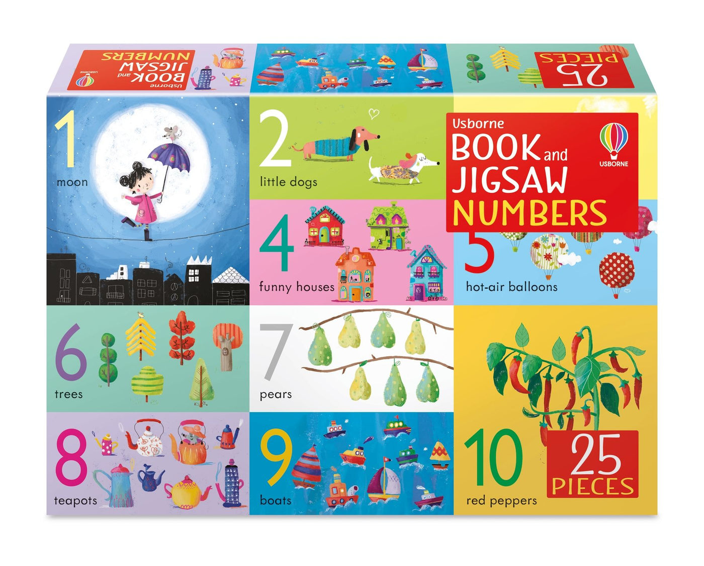Numbers: Book and Jigsaw - Paperback | Usborne