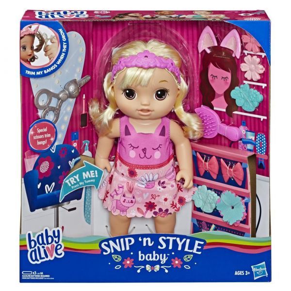 Snip ‘n Style Baby - Baby Alive | Hasbro