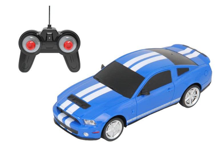 Ford Shelby GT500: Remote Control Car - Blue | Playzu
