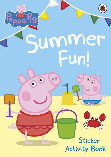Peppa Pig: Summer Fun! Sticker Activity Book - Paperback | Ladybird Books