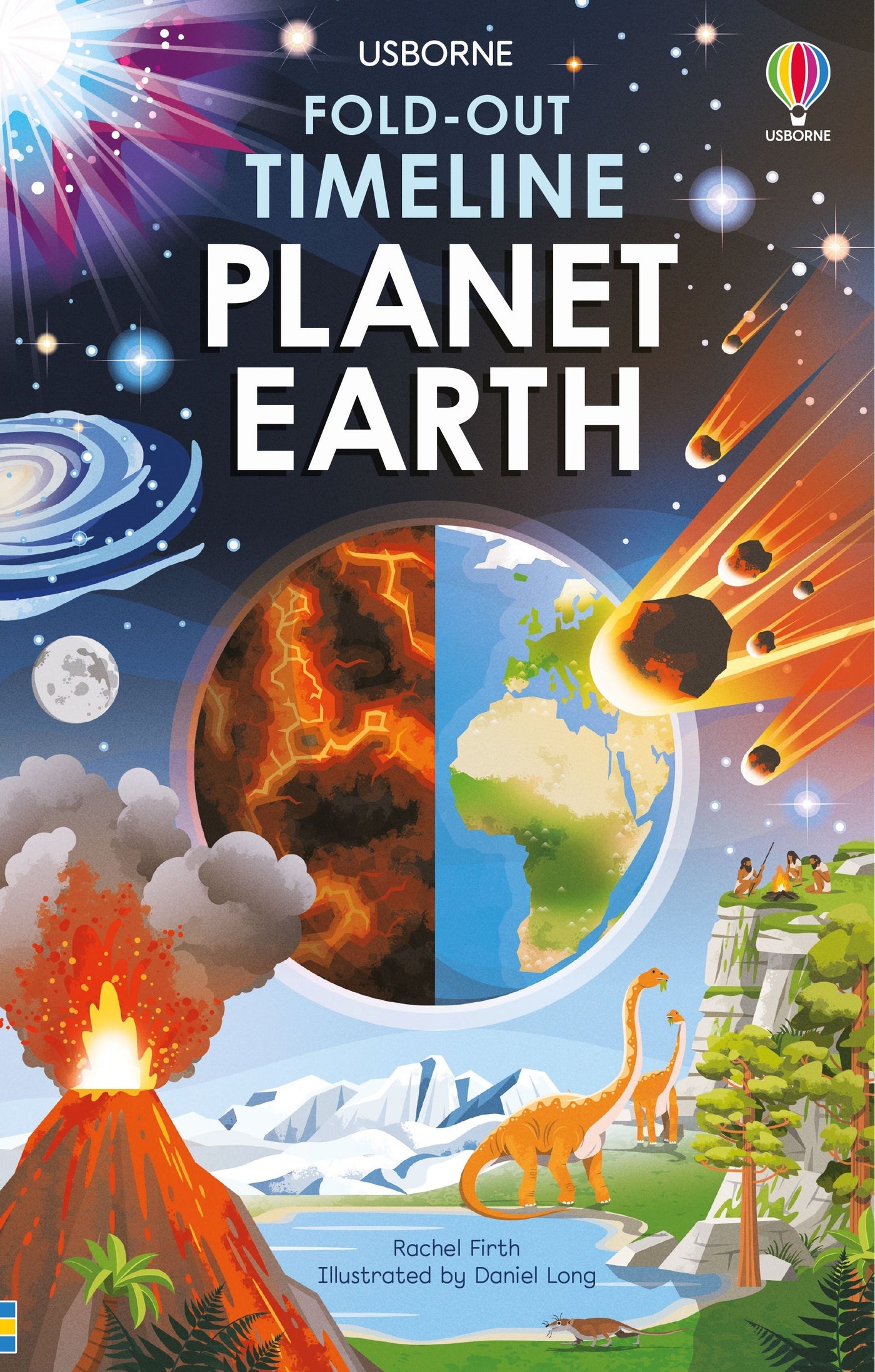 Fold-Out Timeline of Planet Earth - Board Book | Usborne Books