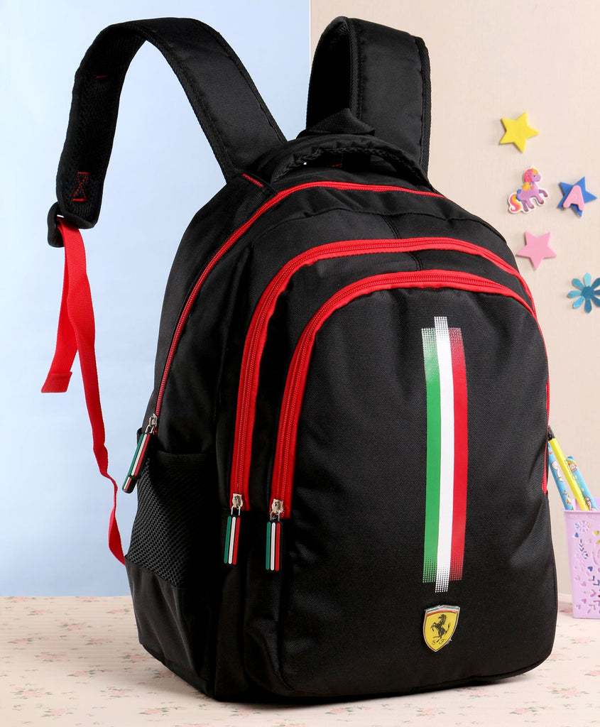 Ferrari Classic Style School Bag -Backpack (19 Inches) | Simba